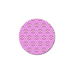 Paulownia Flowers Japanese Style Golf Ball Marker (4 Pack)