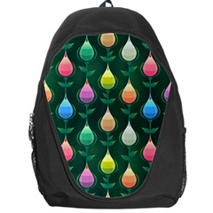 Tulips Seamless Pattern Background Backpack Bag