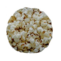 Popcorn Standard 15  Premium Flano Round Cushions by TheAmericanDream