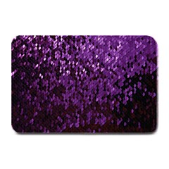 Sequins  White Purple Plate Mats by Pakrebo