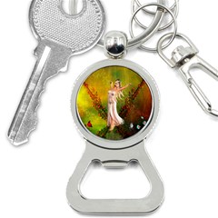 Beautiful Fairy With Wonderful Flowers Bottle Opener Key Chain by FantasyWorld7