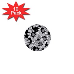 Mandala Calming Coloring Page 1  Mini Buttons (10 Pack)  by HermanTelo