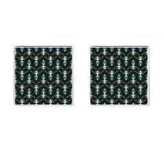 Seamless Pattern Background Black Cufflinks (square)