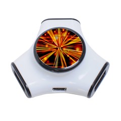 Zoom Effect Explosion Fire Sparks 3-port Usb Hub