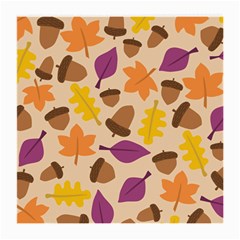 Acorn Leaves Pattern Medium Glasses Cloth