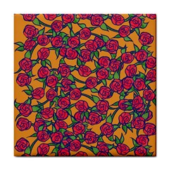 Roses  Tile Coasters by BubbSnugg