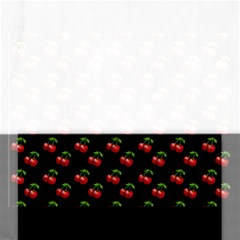 Retro Black Cherries Rectangular Jigsaw Puzzl by snowwhitegirl