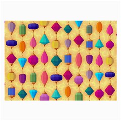 Colorful Background Stones Jewels Large Glasses Cloth