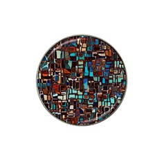 Mosaic Abstract Hat Clip Ball Marker (10 Pack)