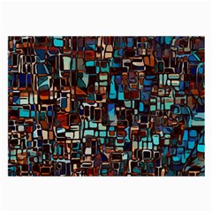 Mosaic Abstract Large Glasses Cloth