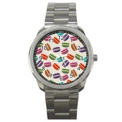 Macaron Bread Sport Metal Watch