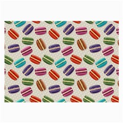 Macaron Bread Large Glasses Cloth (2 Sides) by HermanTelo