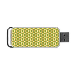 Pattern Halloween Pumpkin Color Green Portable Usb Flash (two Sides)