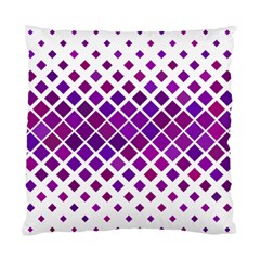 Pattern Square Purple Horizontal Standard Cushion Case (two Sides)