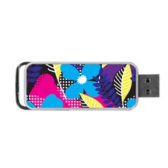 Pattern Leaf Polka Leaves Portable Usb Flash (one Side)