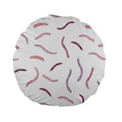 Plumelet Pen Ethnic Elegant Hippie Cute Standard 15  Premium Flano Round Cushions