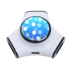 Sea Underwater Life Fish 3-port Usb Hub