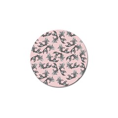 Koi Fish Pattern Golf Ball Marker by Valentinaart