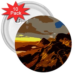 Scotland Monti Mountains Mountain 3  Buttons (10 Pack)  by Sapixe