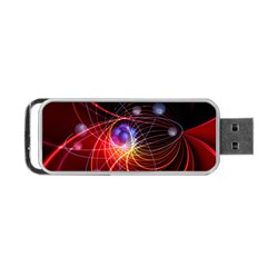 Physics Quantum Physics Particles Portable Usb Flash (one Side) by Sapixe