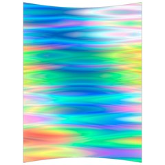 Wave Rainbow Bright Texture Back Support Cushion