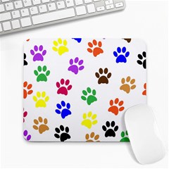 Pawprints Paw Prints Paw Animal Large Mousepads by Sapixe