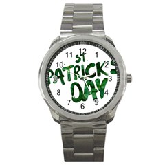 St Patrick s Day Sport Metal Watch