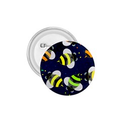 Textured Bee 1 75  Buttons by HermanTelo