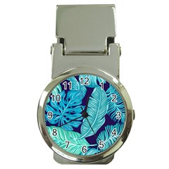 Tropical Greens Leaves Banana Money Clip Watches