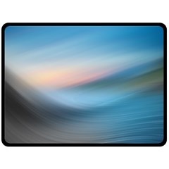 Wave Background Fleece Blanket (large) 