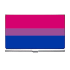 Bisexual Pride Flag Bi Lgbtq Flag Business Card Holder by lgbtnation