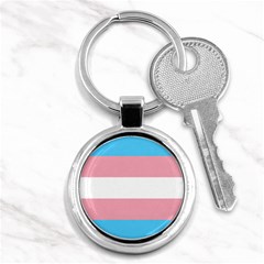 Transgender Pride Flag Key Chain (round) by lgbtnation