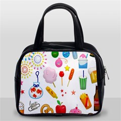 Summer Fair Food Goldfish Classic Handbag (two Sides)