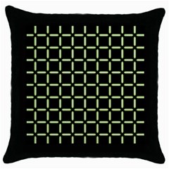 Pattern Digital Seamless Texture Throw Pillow Case (black) by Nexatart