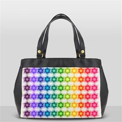 Background Colorful Geometric Oversize Office Handbag by Pakrebo