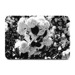 Black And White Snowballs Plate Mats by okhismakingart