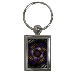 Fractal Abstract Fractal Art Key Chain (rectangle)