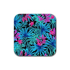 Leaves  Rubber Coaster (square)  by Sobalvarro