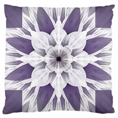 Fractal Floral Pattern Decorative Large Cushion Case (two Sides) by Pakrebo