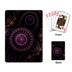 Fractal Gears Steampunk Gearwheel Playing Cards Single Design (rectangle) by Pakrebo