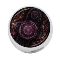 Fractal Gears Steampunk Gearwheel 4-port Usb Hub (one Side) by Pakrebo