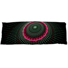 Fractal Circle Fantasy Texture Body Pillow Case (dakimakura) by Pakrebo