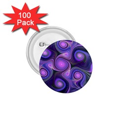 Abstract Pattern Fractal Wallpaper 1 75  Buttons (100 Pack)  by Pakrebo