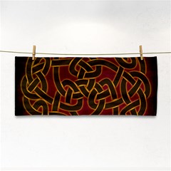 Celtic Spiritual Pattern Art Hand Towel by Pakrebo