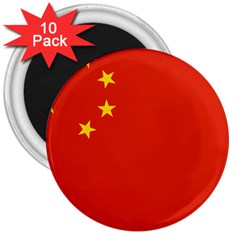 China Flag 3  Magnets (10 Pack)  by FlagGallery