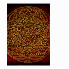 Celtic Spiritual Pattern Art Small Garden Flag (two Sides) by Pakrebo