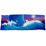 Japanese Wave Japanese Ocean Waves Body Pillow Case (Dakimakura) Body Pillow Case