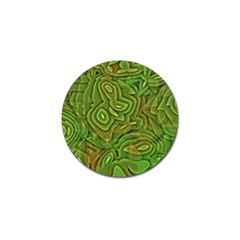 Background Abstract Green Seamless Golf Ball Marker (4 Pack) by Pakrebo