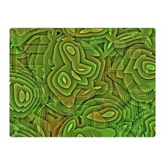 Background Abstract Green Seamless Double Sided Flano Blanket (mini)  by Pakrebo