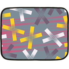 Background Abstract Non Seamless Double Sided Fleece Blanket (mini)  by Pakrebo